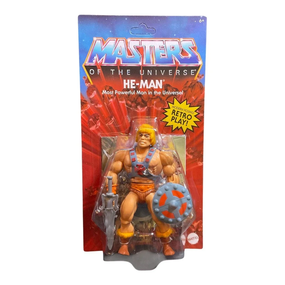 Masters of the Universe Origins Deviated He-Man & Skeletor Figure Unpunched